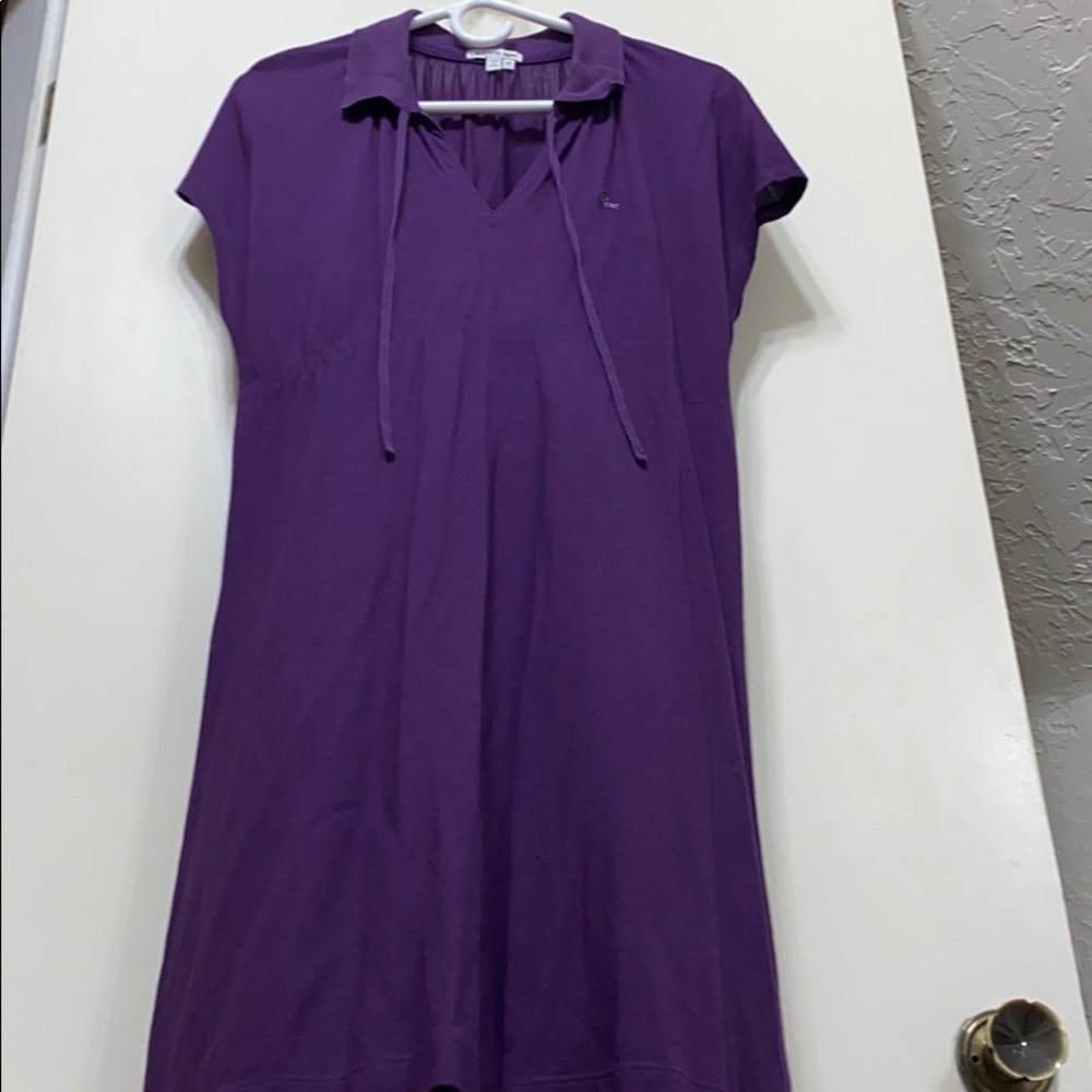 Purple Lacoste Dress